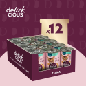DELICKCIOUS™ Bebida con atún.Dieta complementaria para gatos,140g