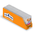 CLUB 4 PAWS Premium comida húmeda con vacuno en gelatina para gatos adultos