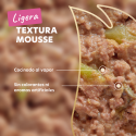 Delickcious™ comida húmeda- mousse - cordero con boniato. Dieta completa equilibrada para gatos adultos, 85g