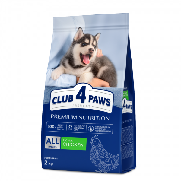 CLUB 4 PAWS Premium pienso seco para cachorros de todas razas - alto contenido de pollo ,2 kg