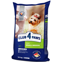 CLUB 4 PAWS Premium Pienso Seco para Perros Adultos de Razas Pequeñas 14 kg